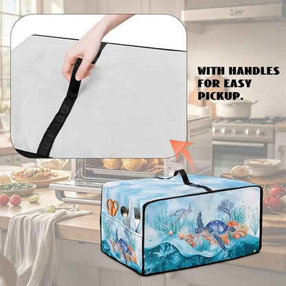 Microwave Oven Dust Cover Air Fryer Toaster Oven Protector - Image 4
