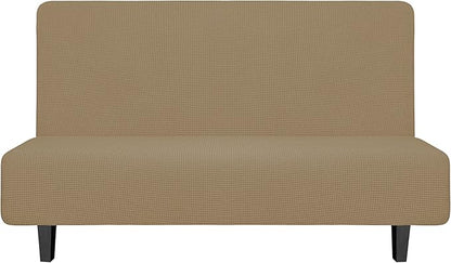 Easy-Going Stretch Futon Slipcover Armless Futon Bed Cover Furniture Protector by Easy-Going