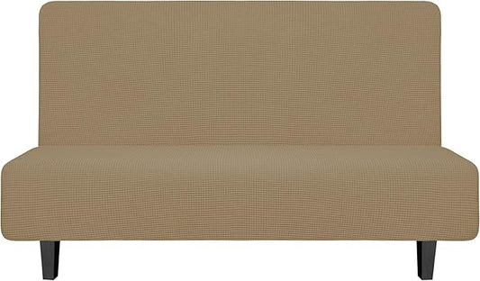 Easy-Going Stretch Futon Slipcover Armless Futon Bed Cover Furniture Protector by Easy-Going