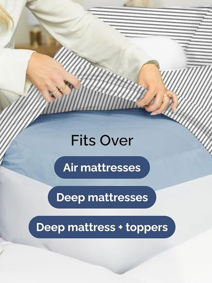 Extra Deep King Fitted Sheet - Image 6