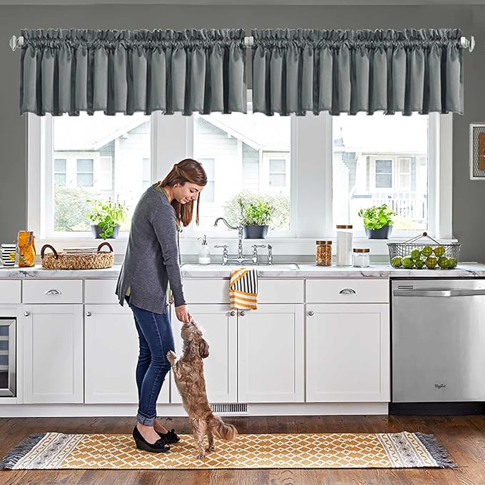 Blackout Valances for Small Window by HighQualityCurtains
