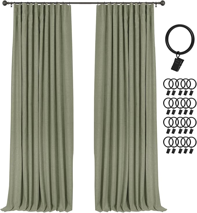 INOVADAY 100% Blackout Curtains by INOVADAY