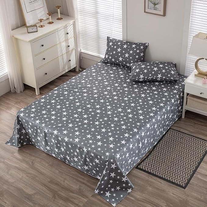 WenBags Lightweight Waterproof Flat Sheet 70*90 Inches Queen Size-Mattress - Image 2