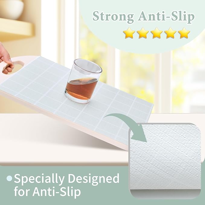 Drawer and Shelf Liner for Kitchen Cabinet: 12 in X 30 Ft Non Slip Waterproof - Image 2
