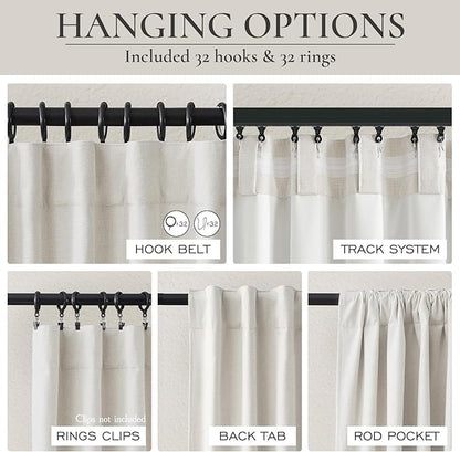 100% Blackout Curtains 92 Inches Long - Image 4