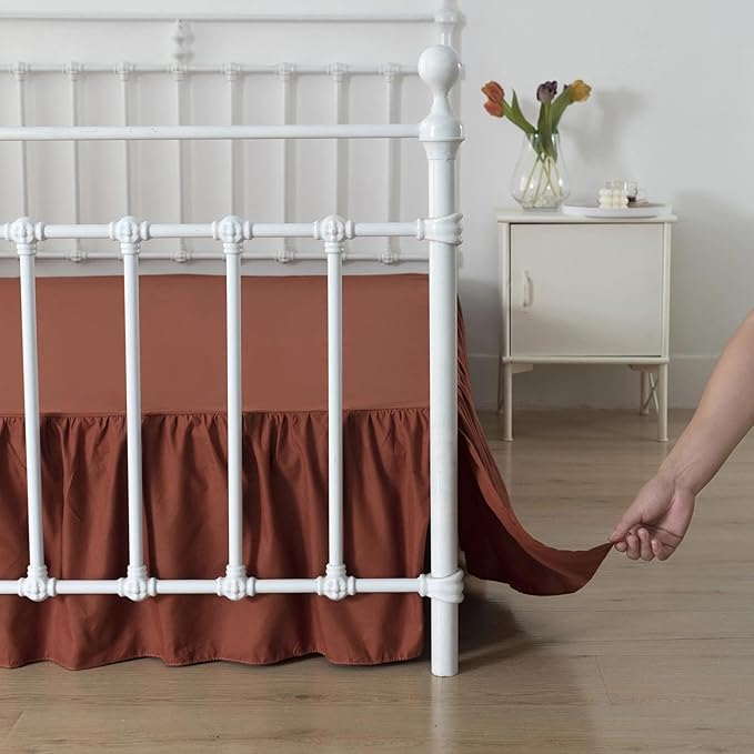 Bed Skirt King Size Ruffled Bed Skirts by xuandian