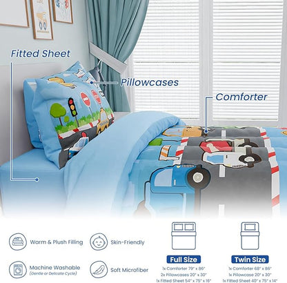 Transportation Kids Bedding Set - Image 6