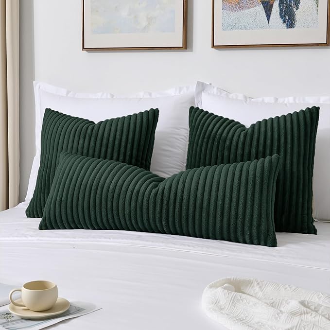 Kevin Textile Christmas Soft Plush 12x24 Inch Lumbar Pillow Cover 1 Pack - Image 7
