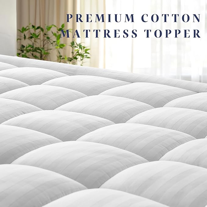 Pillow Top Thick Mattress Topper Twin XL - Image 5