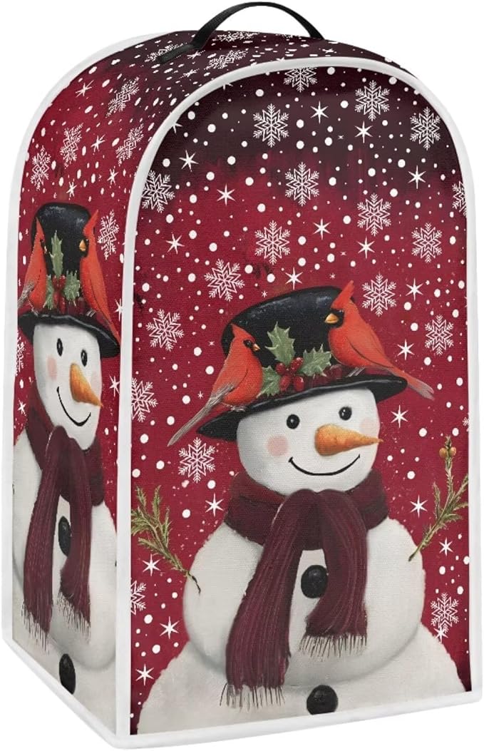Christmas Blender Cover for Kitchen Waterproof Food Processor Dust Cover by HUISEFOR