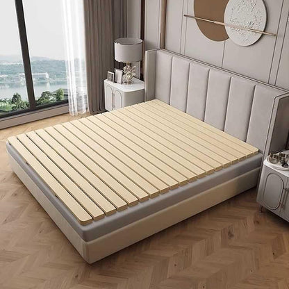 floor bed frame,japanese bed frame,breathable moisture resistant, front angle view