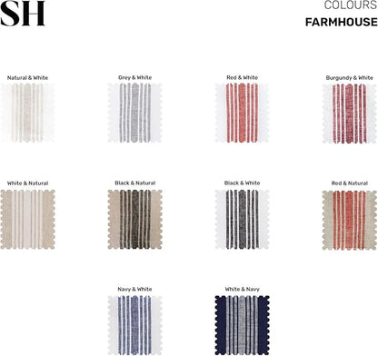 Solino Home Stripe Linen Table Runner 156 Inches Long - Image 5