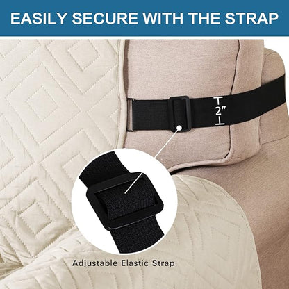 H.VERSAILTEX Reversible Loveseat Cover Furniture Protector Anti-Slip Water - Image 4