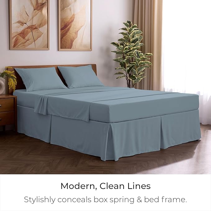 Mellanni Bed Skirt Twin Size - Image 5