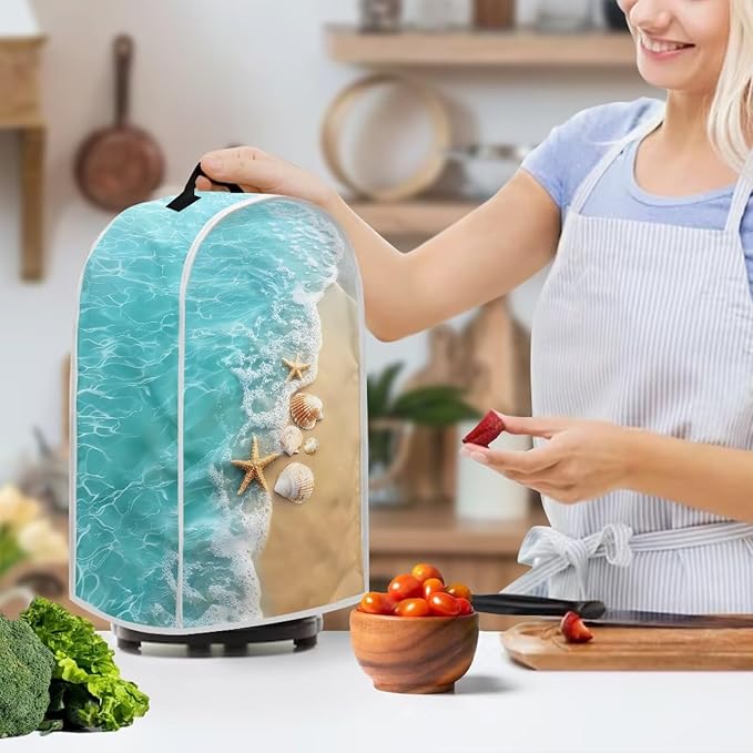 Print Dust Blender Covers For Kitchen Food Processor Covers for Women Stand - Image 3