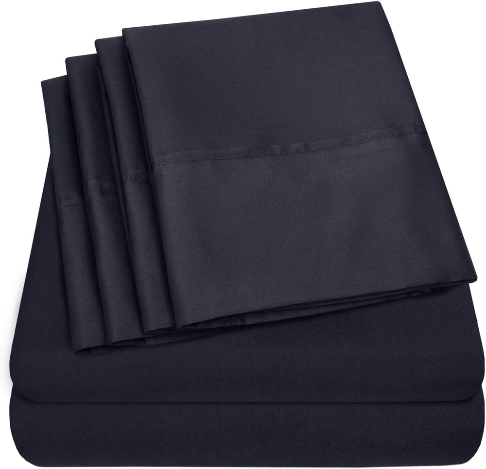 Split King Sheets Sets for Adjustable Bed – 7-piece Extra Deep Pocket Bed She...