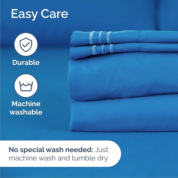 Cal King Size 4 Piece Sheet Set - Image 7