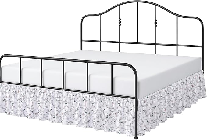 Cottington Lane Ruffled Bed Skirt King Size by CottingtonLane