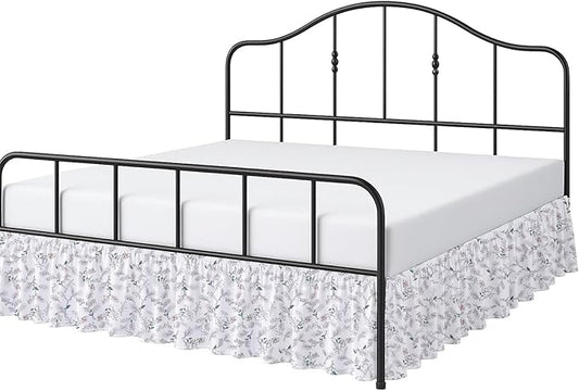 Cottington Lane Ruffled Bed Skirt Twin Size by CottingtonLane