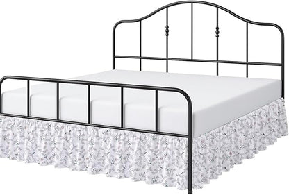 Cottington Lane Ruffled Bed Skirt Twin Size by CottingtonLane