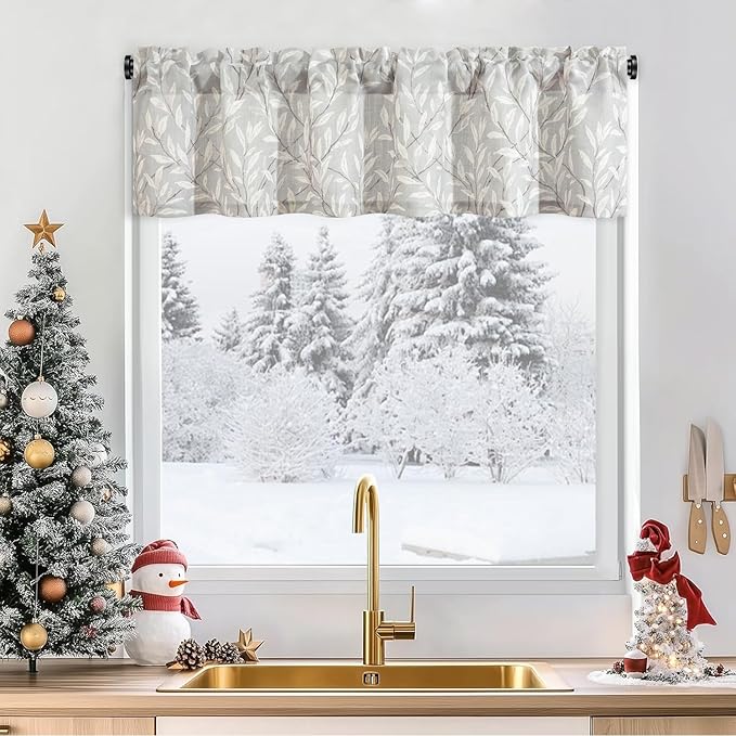 Leeva Short Curtains for Windows by Leeva