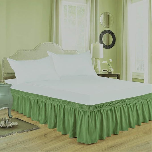 Sage Wrap Around Bed Skirts by Unknown