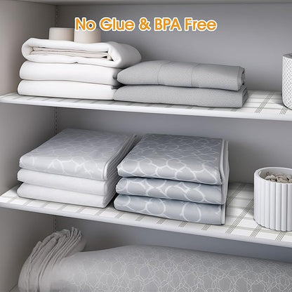 Shelf and Drawer Liner for Kitchen Cabinets Non-Adhesive, Strong Grip Non-Slip - Image 6