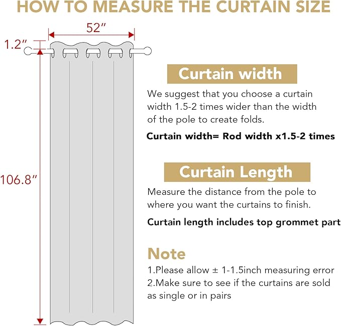 H.VERSAILTEX 100% Blackout Curtains - Image 7
