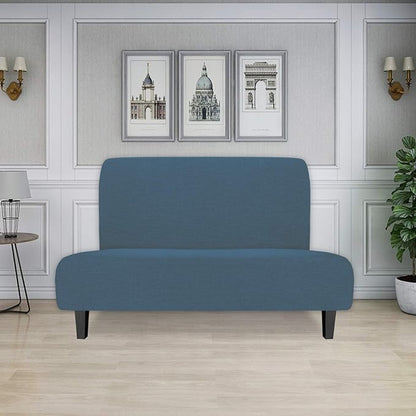 Easy-Going Stretch Futon Sofa Slipcover Armless Sofa Bed Cover Furniture - Image 2