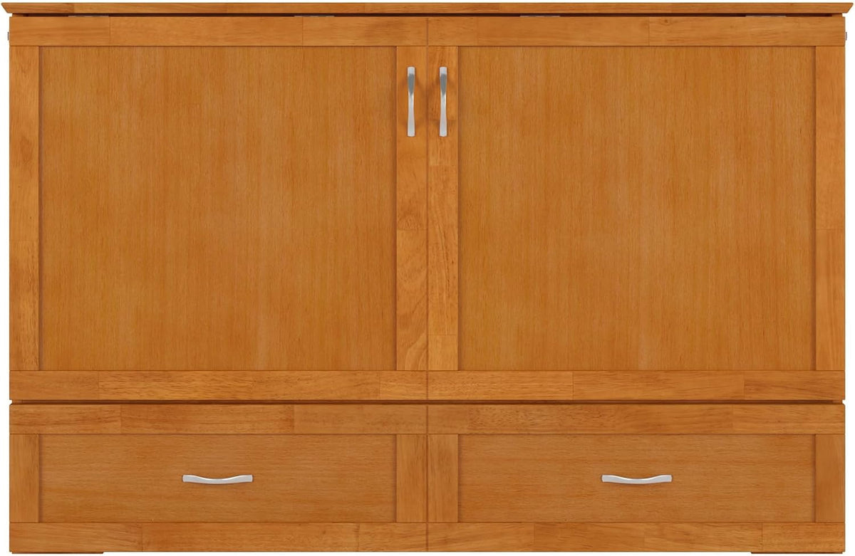 afi, hamilton queen murphy bed chest with 6", view 11