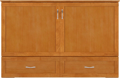 afi, hamilton queen murphy bed chest with 6", view 11