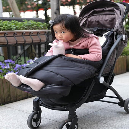 German Designed Universal Stroller Footmuff, 5 Way Zippers Style - Image 4