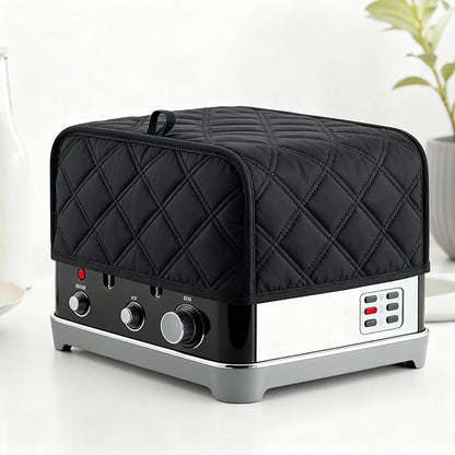 Toaster Cover 2 Slice, 11.4 x 7.5 x 7.9in Universal Size Toasters Dusts Covers - Image 3