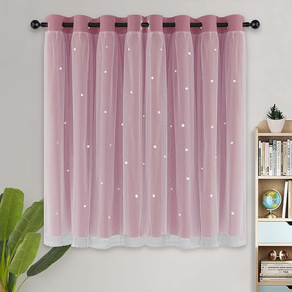 Kinryb Princess Curtains for Girls Bedroom - Image 7