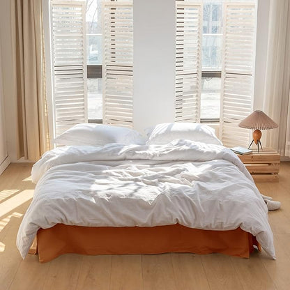 BISELINA French Linen Bed Skirt - Image 6