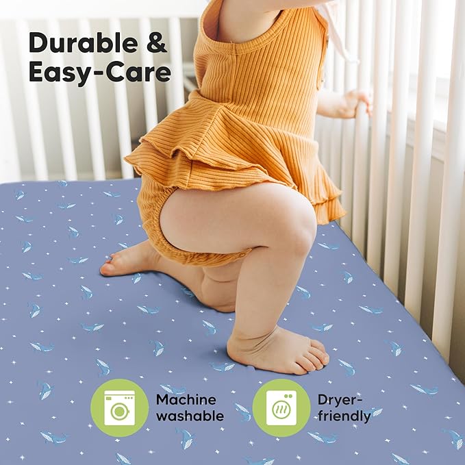 KeaBabies 2-Pack Baby Crib Sheets - Image 7