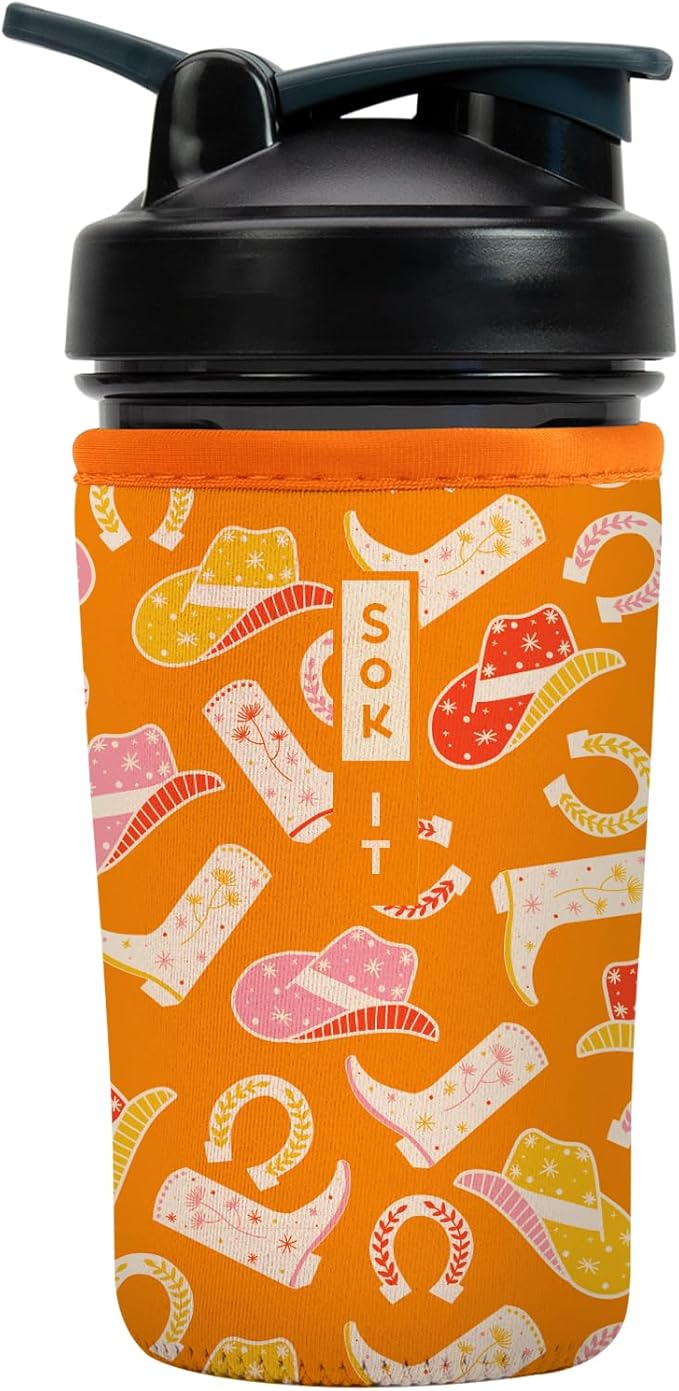 Sok It BotlSok Protein Blender Shaker Bottle Sleeve Insulated Neoprene Cover by SokIt