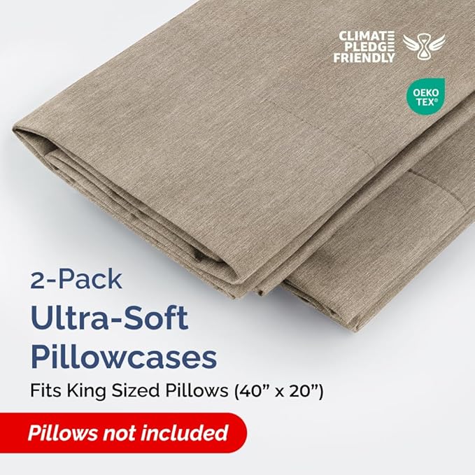 King Pillow Cases Set of 2 - Image 2