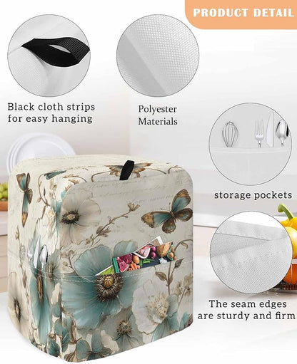 Spring Flowers Stand Mixer Dust Cover - Image 3