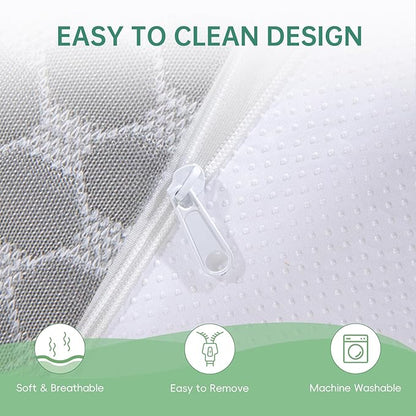 Memory Foam Mattress Cooling Gel Size Matress in A Box Bed Frame Pressure - Image 4