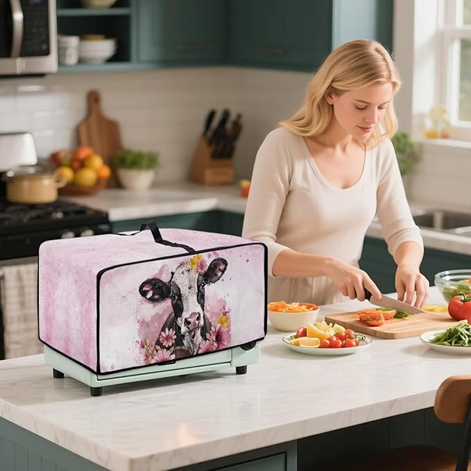 Air Fryer Toaster Oven Dust Cover Washable Fabric Convection Oven Protector - Image 7