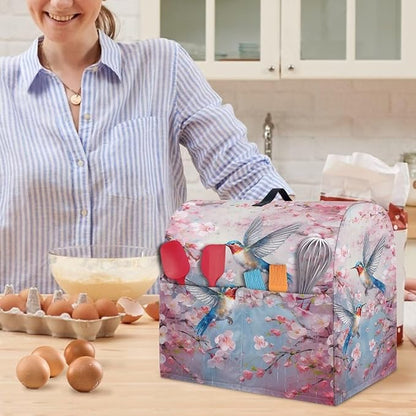 Kitchen Aid Mixer Cover Hummingbird Flower Dust Cover - Image 5