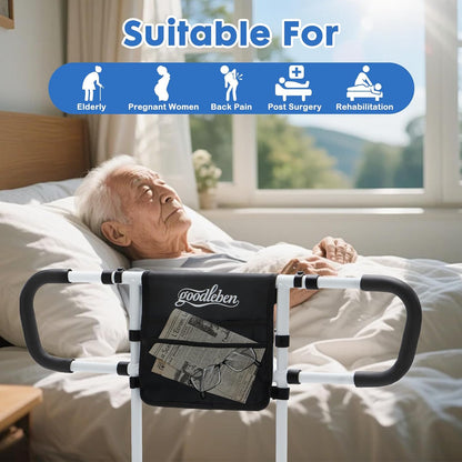 bed rails for elderly adults safety, bed assist on a desk or shelf