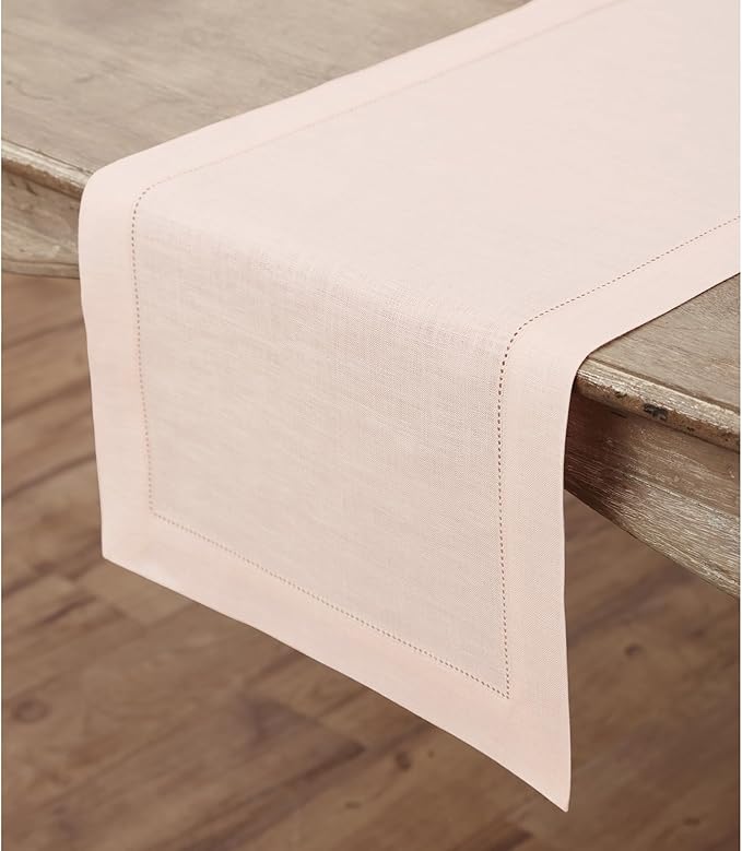 Solino Home Linen Pink Table Runner 36 Inches - Image 3