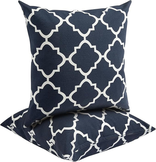 Outdoor Throw Pillows Water Resistant 18x18 inch, Decorative Throw Pillow by FUNHOME