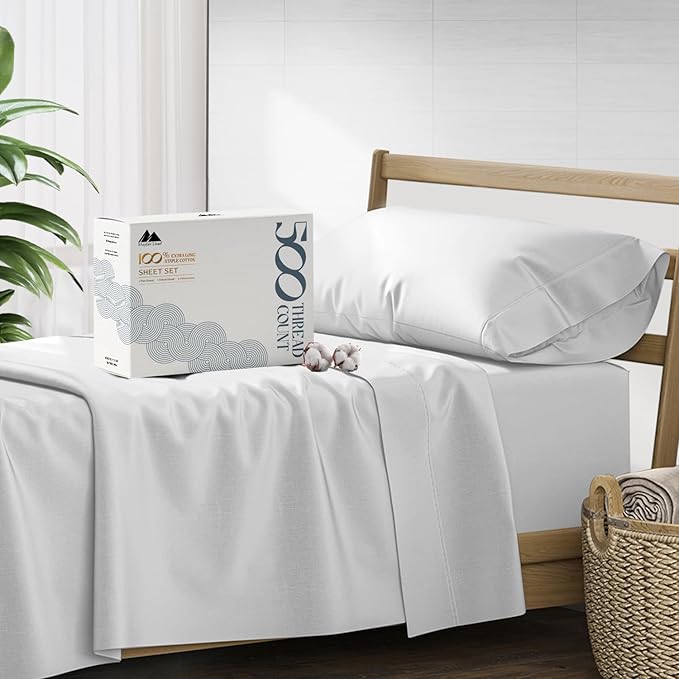 Mayfair Linen 100% Cotton Bed Sheets Twin Sheet Set by MayfairLinen