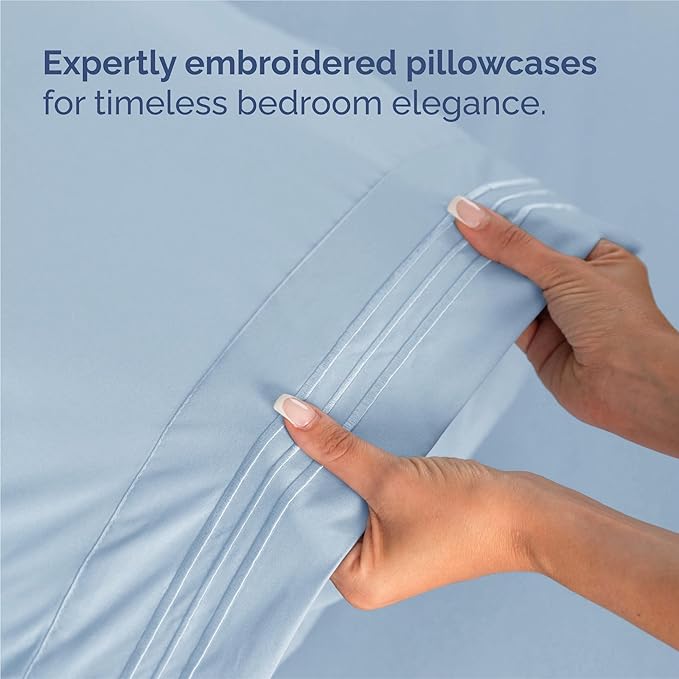 King Size 4 Piece Sheet Set - Image 6