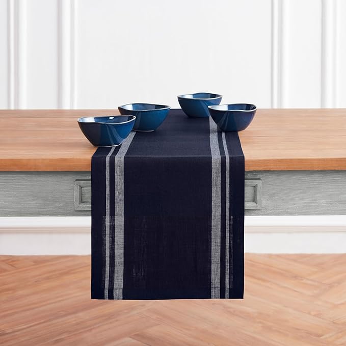 Solino Home Linen Table Runner 90 Inches Long by SolinoHome