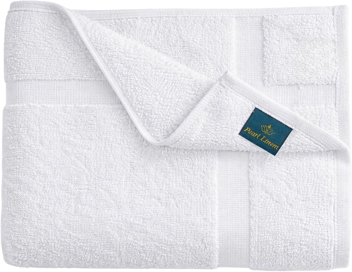 pearl linens 6 pack cotton bath mats for, close-up detail