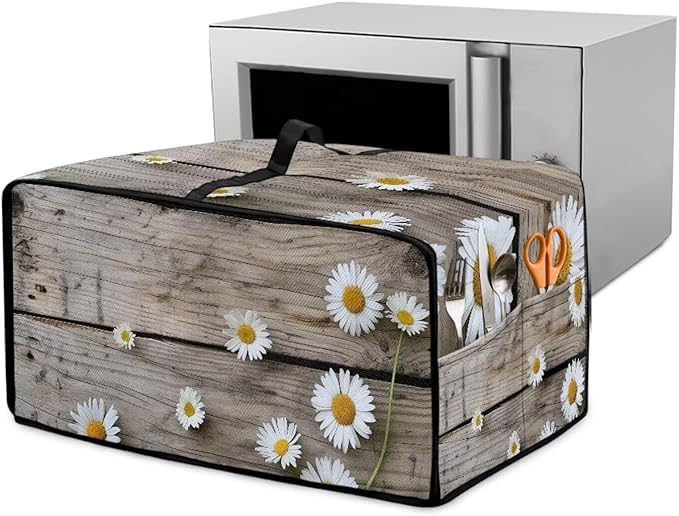 Toaster Oven Cover Washable Small Kitchen Appliance Dust Cover by Garucesta